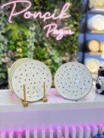 6 Adet Porselen Pasta Tabağı Btey - Görsel 3