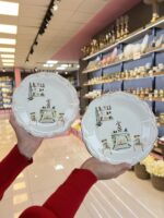 6 Adet Porselen Pasta Tabağı Home Declaryn