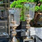 İTHAL 2 Lİ BÜYÜK CAM VAZO ESKİTME