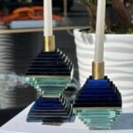 2 Lİ MAYA MUMLUK MAVİ