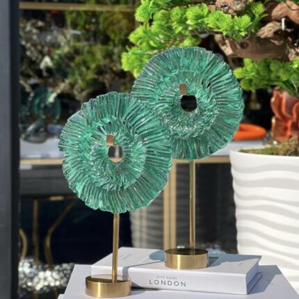 2 Lİ METAL KAİDE T LİGHT ZÜMRÜT