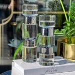 SİLİNDİR KATLI MODERN ŞAMDAN GÜMÜŞ