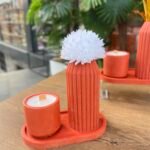 3 Parça Banyo Kombin Set* VİNTAGE 
Kiremit