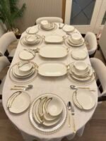 24 PARÇA TÜY SERİ YEMEK TAKIMI - Görsel 3
