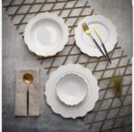 24 PARÇA BONE CHİNA YEMEK TAKIMI - Görsel 2