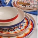 24 PARÇA IVORY DÜZ KENAR LÜX YEMEK TAKIMI