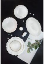 29 PARÇA FLORA BONE CHİNA YEMEK TAKIMI - Görsel 3