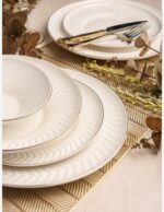 ROYAL CHARME-REBECCA GOLD 24 PARÇA YEMEK TAKIM - Görsel 2