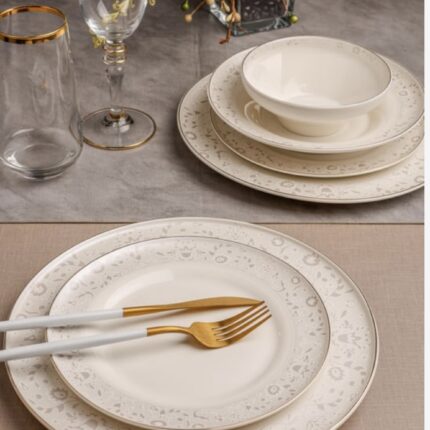 ROYAL CHARME-BONİTA 24 PARÇA BONE CHİNA YEMEK TAKIMI