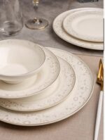 ROYAL CHARME-BONİTA 24 PARÇA BONE CHİNA YEMEK TAKIMI - Görsel 5