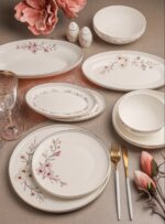 CLODİA 55 PARÇA ÇİÇEKLİ YEMEK TAKIMI