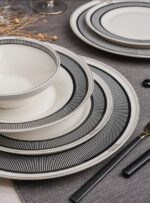 ROYAL CHARME-BONİTA 24 PARÇA BONE CHİNA YEMEK TAKIMI - Görsel 2