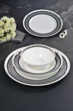 ROYAL CHARME-BONİTA 24 PARÇA BONE CHİNA YEMEK TAKIMI - Görsel 3