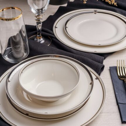 ROYAL CHARME-BONİTA 24 PARÇA BONE CHİNA YEMEK TAKIMI