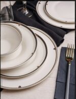 ROYAL CHARME-BONİTA 24 PARÇA BONE CHİNA YEMEK TAKIMI - Görsel 2