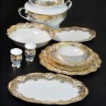 ROYAL CHARME-FLORANTINE 60 PARÇA 24 K ALTIN YEMEK TAKIMI