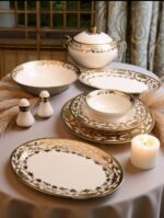 PAÇİ-PORSELEN MARCELLİNE 60 PARÇA YEMEK TAKIMI - Görsel 2