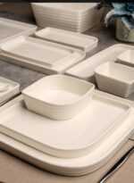 LİLİAN BEYAZ 46 PARÇA KAHVALTI SETİ - Görsel 2