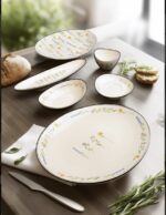 ROYAL CHARME-VALİA GOLD 25 PARÇA KAHVALTI TAKIMI - Görsel 3