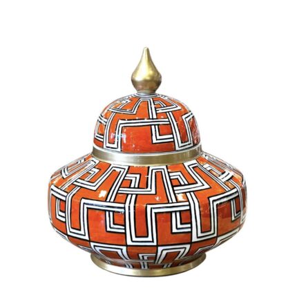 GEÇME DESEN TURUNCU 20CM UZAY KÜP