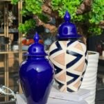 LACİVERT ÜÇGEN MODEL 2 Lİ SET LİZA KÜP