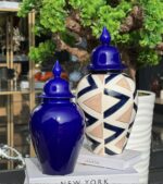 LACİVERT ÜÇGEN MODEL 2 Lİ SET LİZA KÜP - Görsel 2