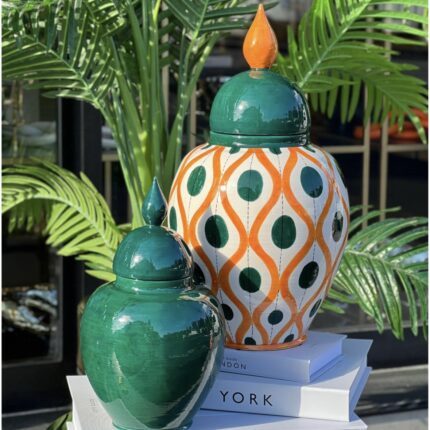 YENİ ŞAH BAKLAVA TURUNCU YEŞİL 2 Lİ SET