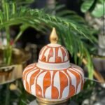 TARAMA YAPRAK 15CM UZAY KÜP TURUNCU