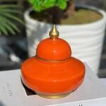 TURUNCU TEK RENK 15CM UZAY KÜP