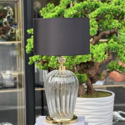 LÜKS TRİLLO CAM ABAJUR ALTIN