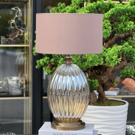 LÜKS XL DİLİM CAM ABAJUR ESKİTME