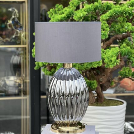 LÜKS XL DİLİM CAM ABAJUR ALTIN