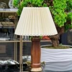 AHŞAP BOHEM BOĞUMLU ABAJUR ESKİTME