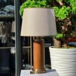 AHŞAP BOHEM DÜZ SİLİNDİR ABAJUR ESKİTME