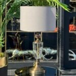 HUNİ ŞEFFAF CAM ABAJUR ESKİTME