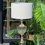 LALE MODEL ABAJUR ALTIN