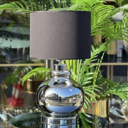 GÜNEŞ MODEL ABAJUR GÜMÜŞ