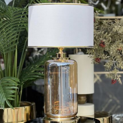 BIDON ÜFLEME CAM ALTIN ABAJUR