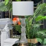 ŞEFFAF BOĞUMLU ESKİTME ABAJUR