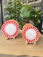 Pink Candy Servis ve Pasta Tabağı*12 PARÇA - Görsel 2