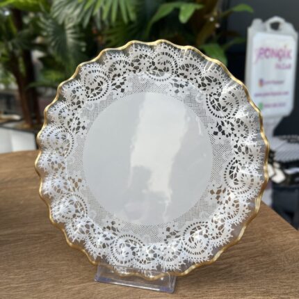 Dantel Pasta Takımı 6 Adet **