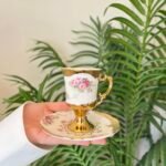 6 KİŞİLİK ARTHUR FLOWERS FİNCAN TAKIMI 90cc **KASIM AYINA ÖZEL