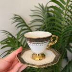 6 KİŞİLİK GLORANTY BLACK FİNCAN TAKIMI 90cc