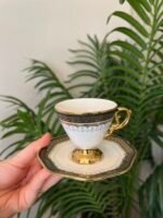 6 KİŞİLİK GLORANTY BLACK FİNCAN TAKIMI 90cc