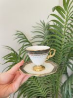 6 KİŞİLİK GLORANTY BLACK FİNCAN TAKIMI 90cc KASIM AYINA ÖZEL - Görsel 2