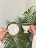 6 KİŞİLİK GLORANTY BLACK FİNCAN TAKIMI 90cc KASIM AYINA ÖZEL