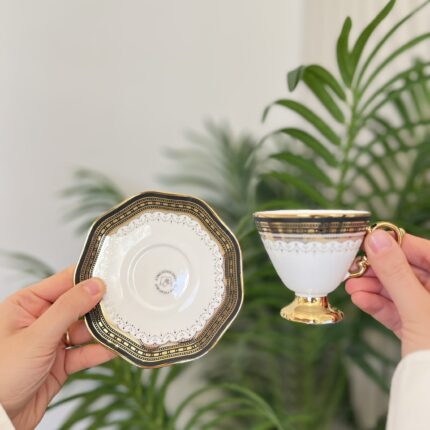 6 KİŞİLİK GLORANTY BLACK FİNCAN TAKIMI 90cc KASIM AYINA ÖZEL