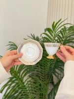 6 KİŞİLİK GLORANTY FİNCAN TAKIMI 90cc - Görsel 2