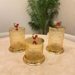 3’ LÜ ÇAY ŞEKER KAHVELİK* BAL RENK KİRAZ KOMBİNİ