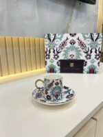 Otantik Türk Kahvesi Fincanı *İstanbul Lalesi - Görsel 3